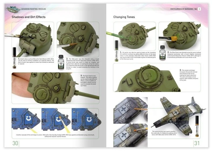 AMMO by MIG Jimenez Wargame miniatiūrų transporto dažymo enciklopedija 3 tomas (anglų k.)