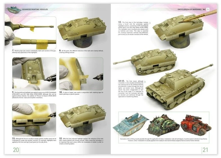 AMMO by MIG Jimenez Wargame miniatiūrų transporto dažymo enciklopedija 3 tomas (anglų k.)