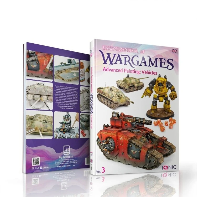 AMMO by MIG Jimenez Wargame miniatiūrų transporto dažymo enciklopedija 3 tomas (anglų k.)