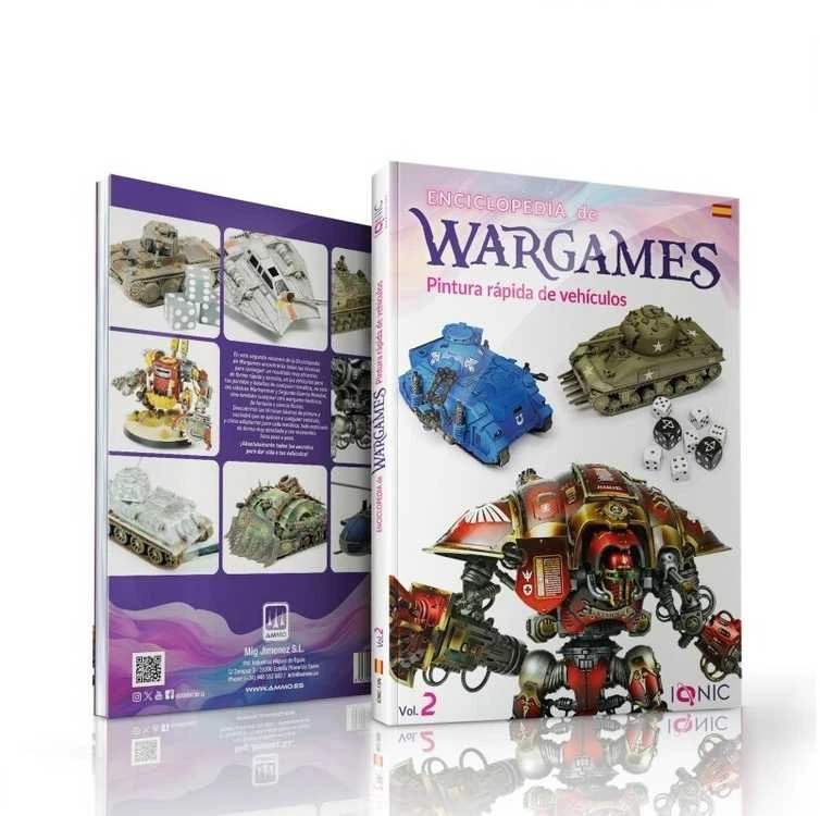 AMMO by MIG Jimenez Wargames enciklopedija 2: greitas karo technikos dažymas (ispanų k.)