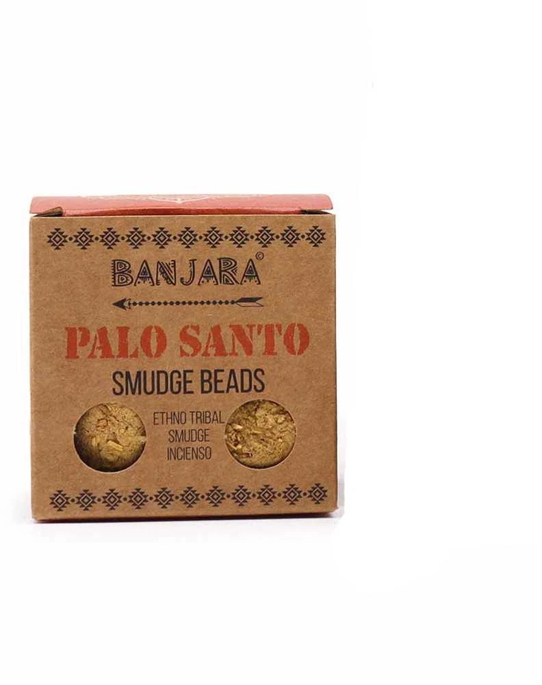 Ancient Wisdom Banjara Palo Santo smilkalų karoliukai – valymui ir meditacijai