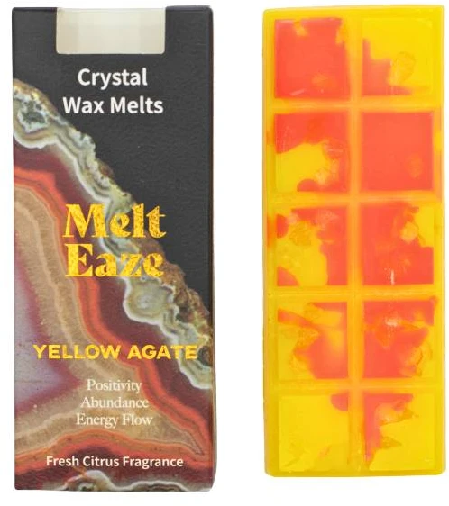 Aromatinis Vaško Tirpstantis - Ancient Wisdom Melt Eaze Fresh Citrus 50g 10 Vnt