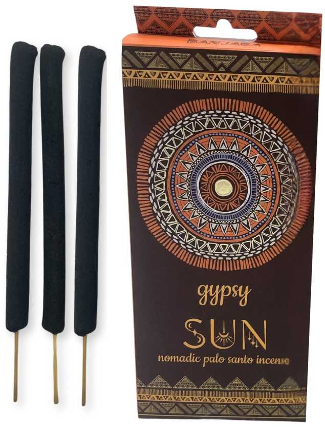 Ancient Wisdom Gypsy Nomadic SUN smilkalai – natūralūs indiški, rankų darbo (6 vnt.)