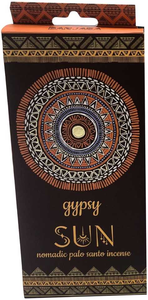 Ancient Wisdom Gypsy Nomadic SUN smilkalai – natūralūs indiški, rankų darbo (6 vnt.)