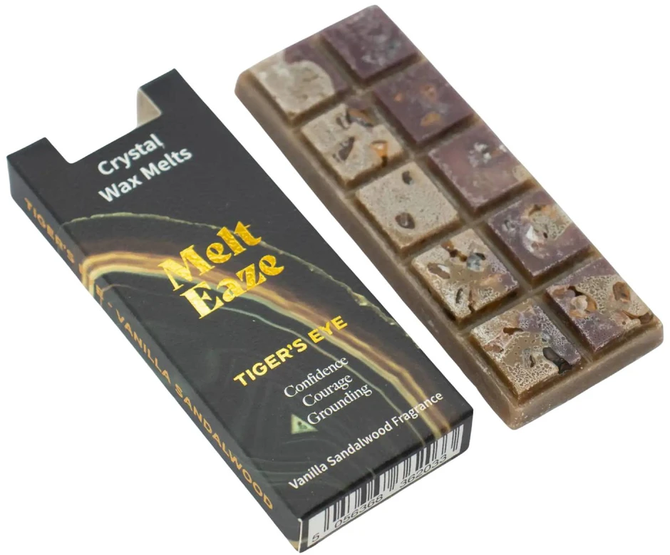 Aromaterapinė Vaško Tirpimo Priemonė - Ancient Wisdom Melt Eaze Vanilės Sandalmedis 50g Su Tigro Akimi
