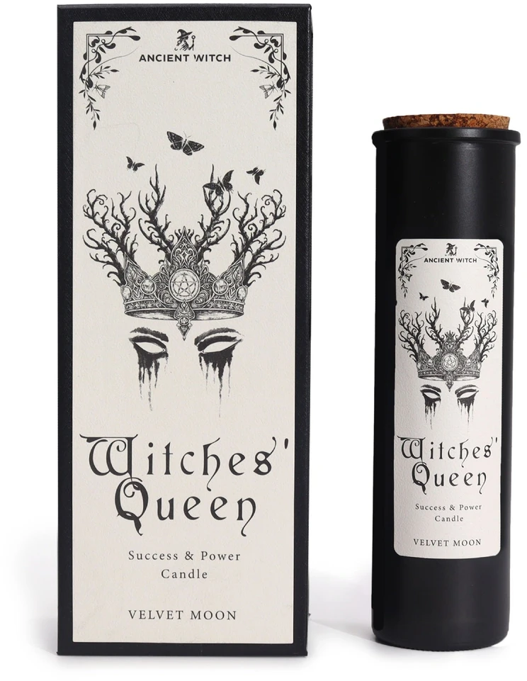 Ancient Witch „Witches Queen“ ritualinė žvakė, Velvet Moon kvapas