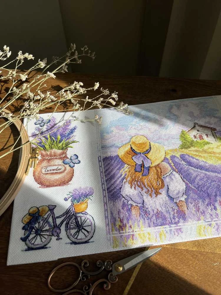 Andriana Beldizart Siuvinėjimo kryželiu rinkinys "Provence charm" SANO-31