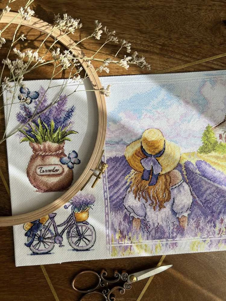 Andriana Beldizart Siuvinėjimo kryželiu rinkinys "Provence charm" SANO-31