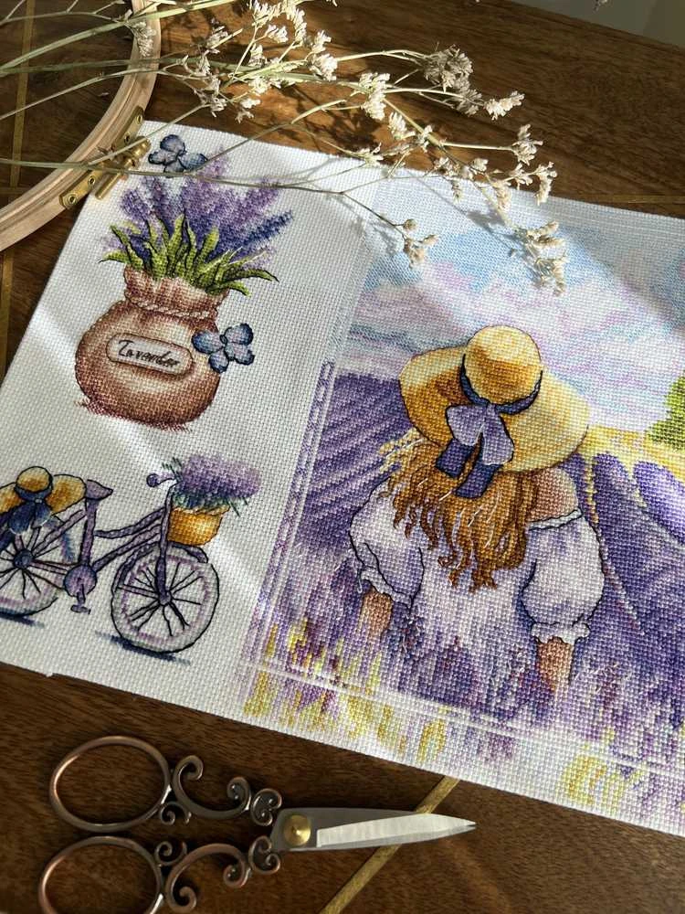Andriana Beldizart Siuvinėjimo kryželiu rinkinys "Provence charm" SANO-31