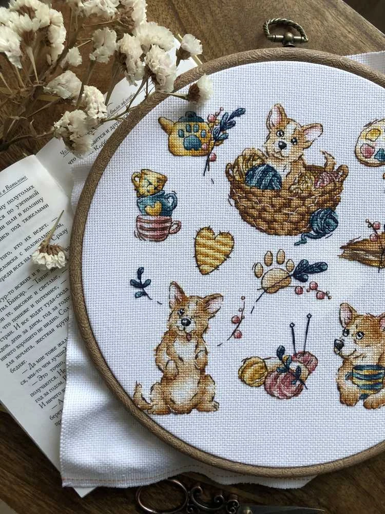 Andriana Beldizart Siuvin ėjimo rinkinys. Corgi SANS-65