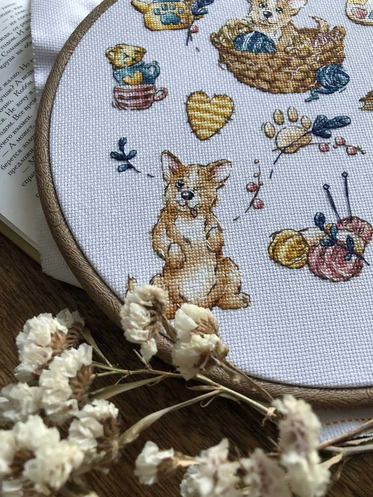 Andriana Beldizart Siuvin ėjimo rinkinys. Corgi SANS-65