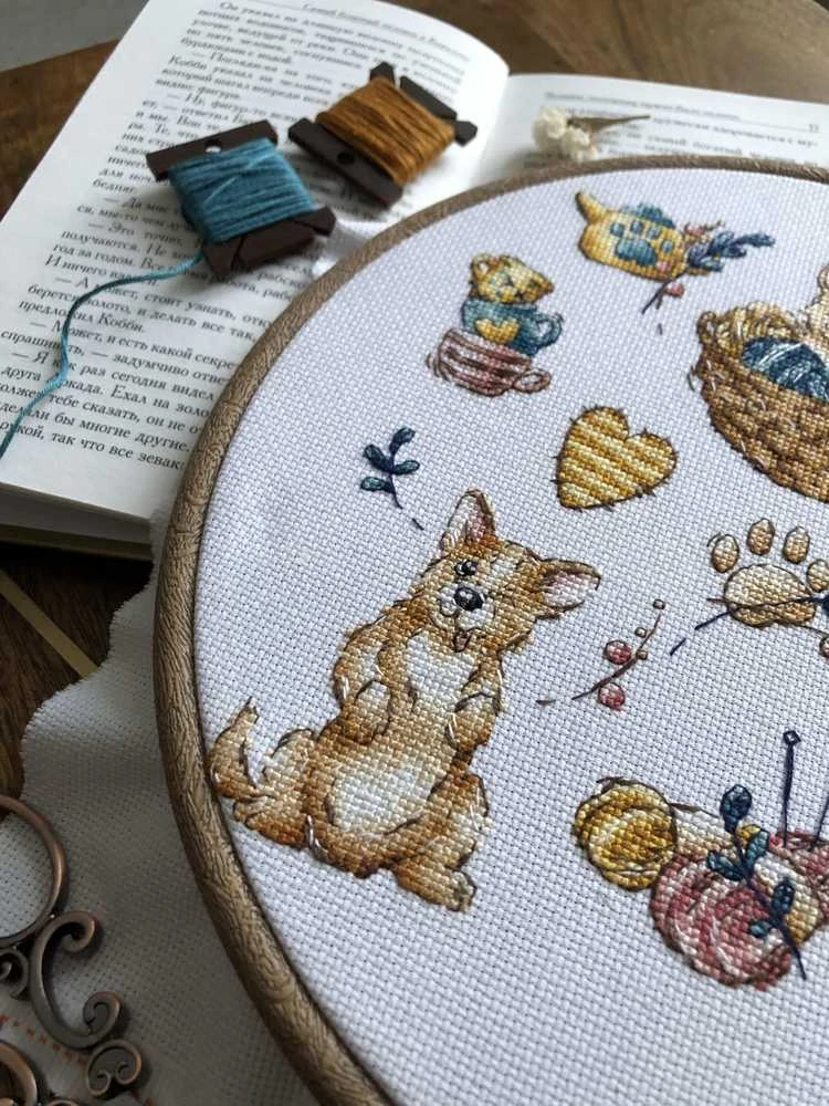 Andriana Beldizart Siuvin ėjimo rinkinys. Corgi SANS-65