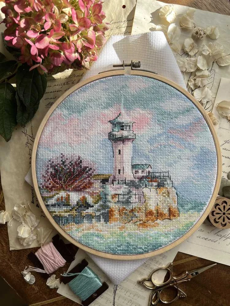 Andriana Beldizart Kryželiu siuvinėjimo rinkinys "Pajūryje" SANN-36