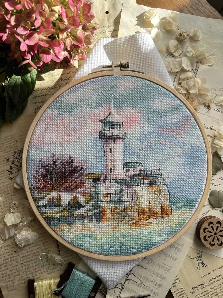 Andriana Beldizart Kryželiu siuvinėjimo rinkinys "Pajūryje" SANN-36