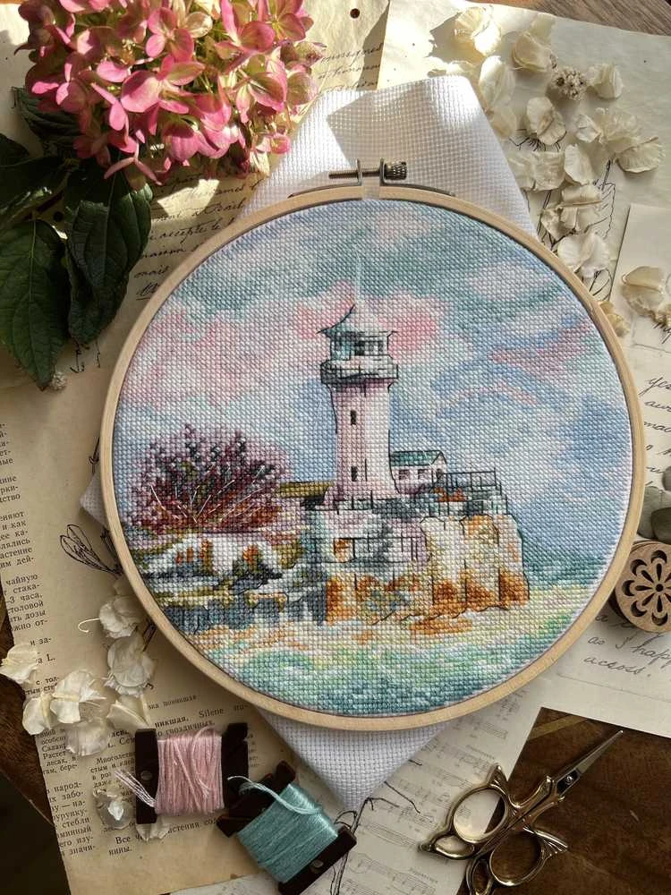 Andriana Beldizart Kryželiu siuvinėjimo rinkinys "Pajūryje" SANN-36