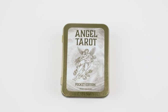 Rockpool Angelų Taro kišeninės kortos – galinga įžvalgai ir dovanai