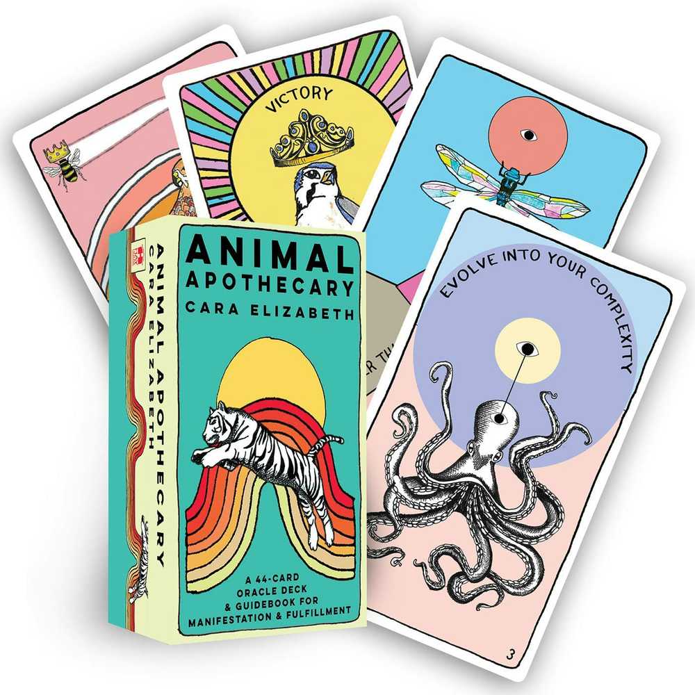 KNYGA Hay House Animal Apothecary Oracle Kortos