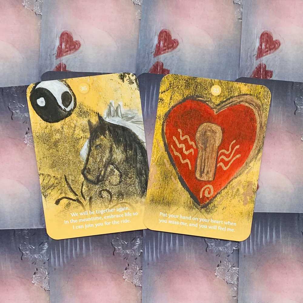 KNYGA Animal Dreaming Mediumship Cards - Heartfelt Messages From Spirit Kortos