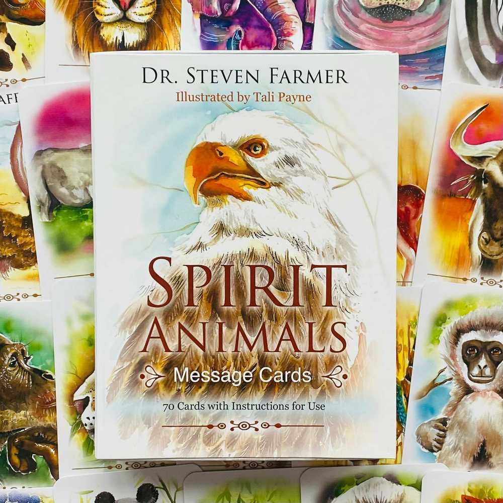 KNYGA Animal Dreaming Spirit Animals Message kortos