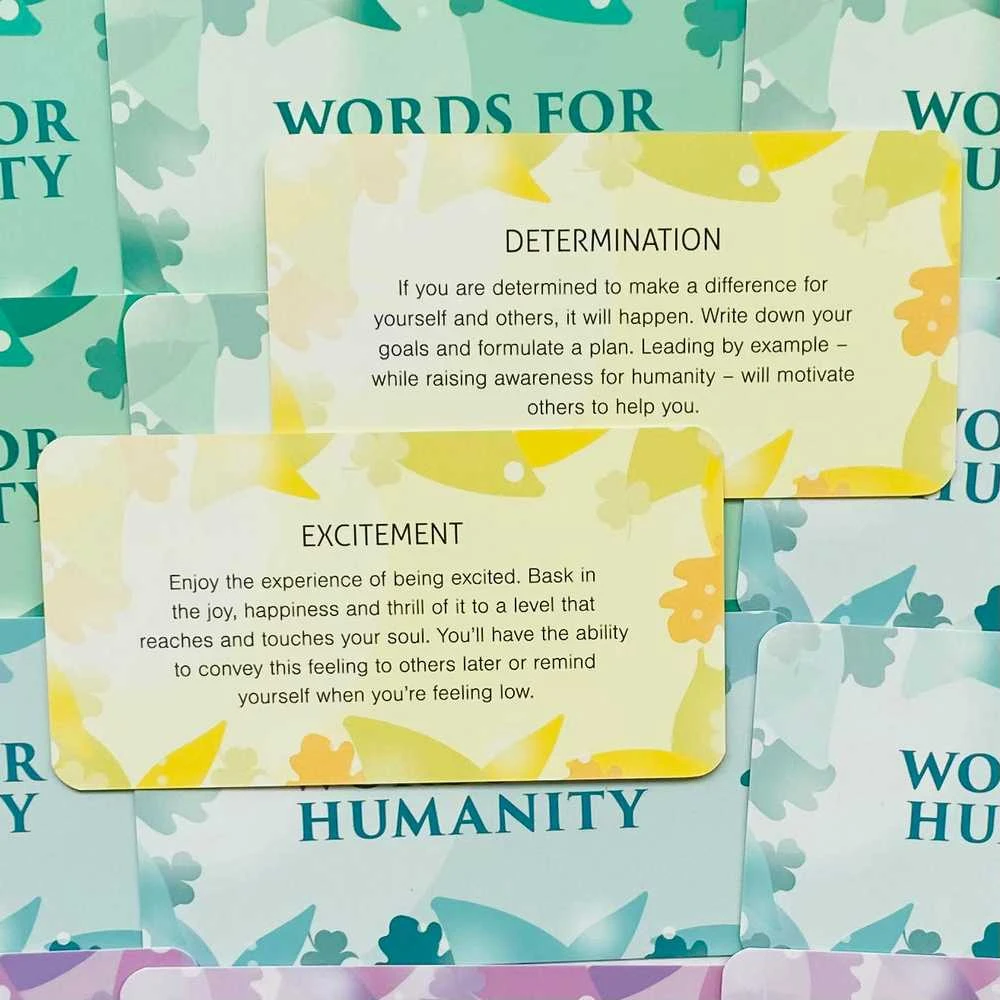 Animal Dreaming Words For Humanity Afirmacijų Kortos