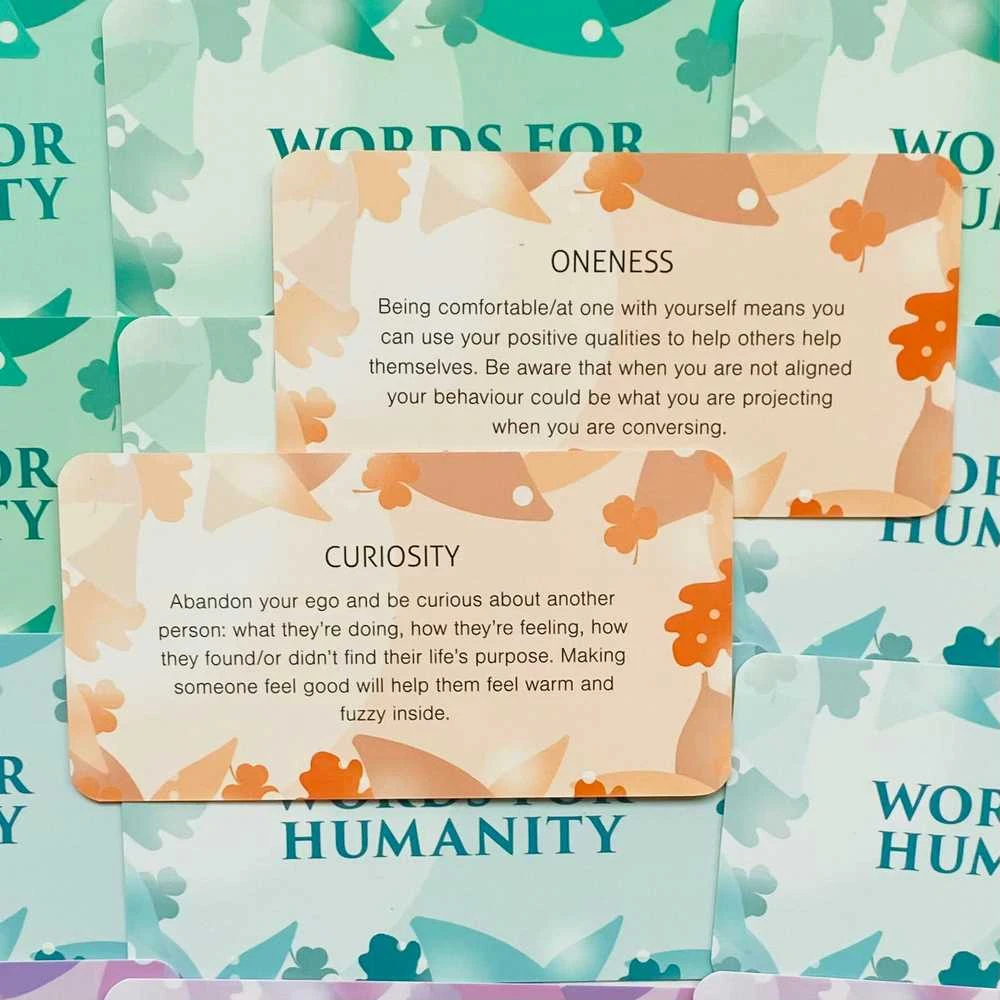Animal Dreaming Words For Humanity Afirmacijų Kortos