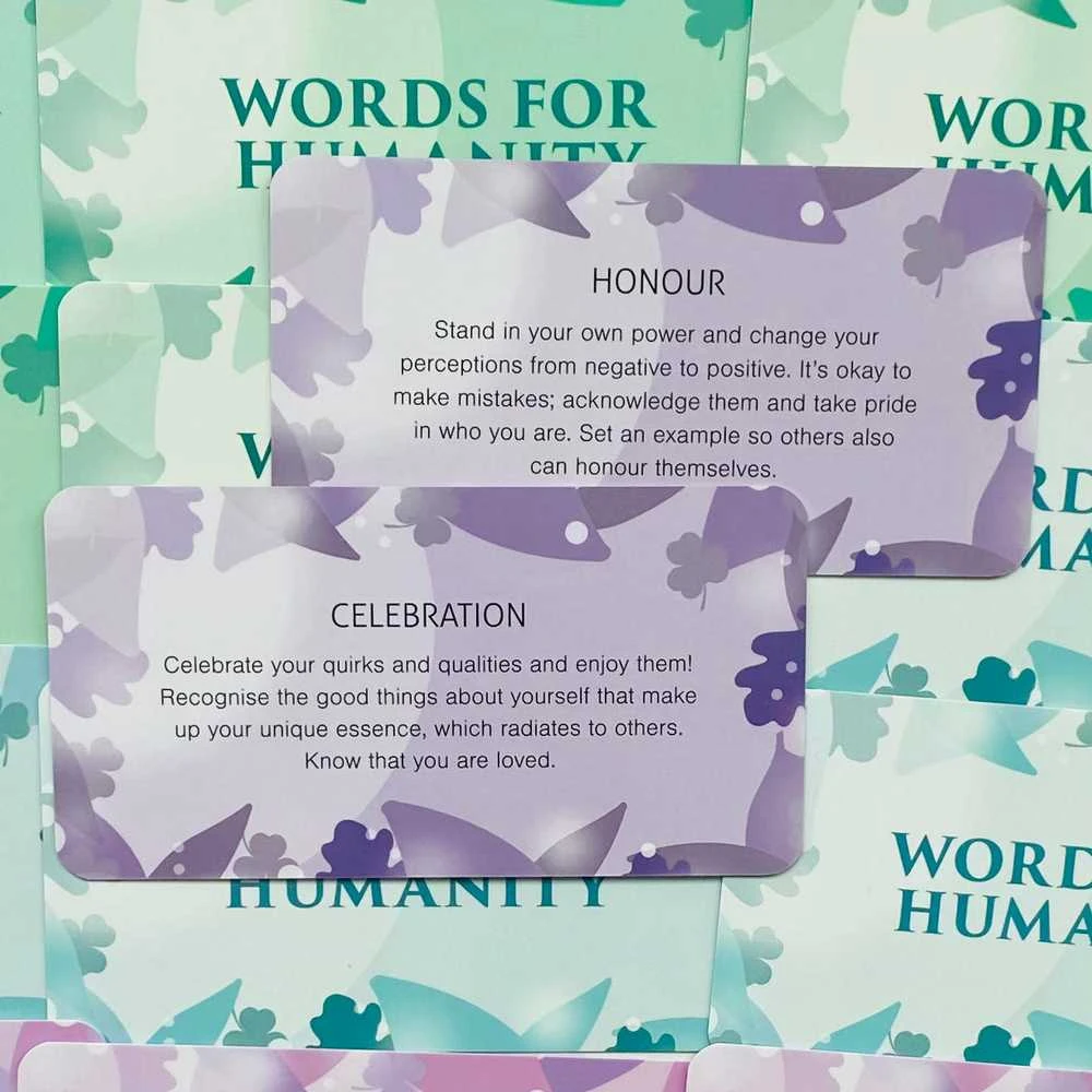 Animal Dreaming Words For Humanity Afirmacijų Kortos