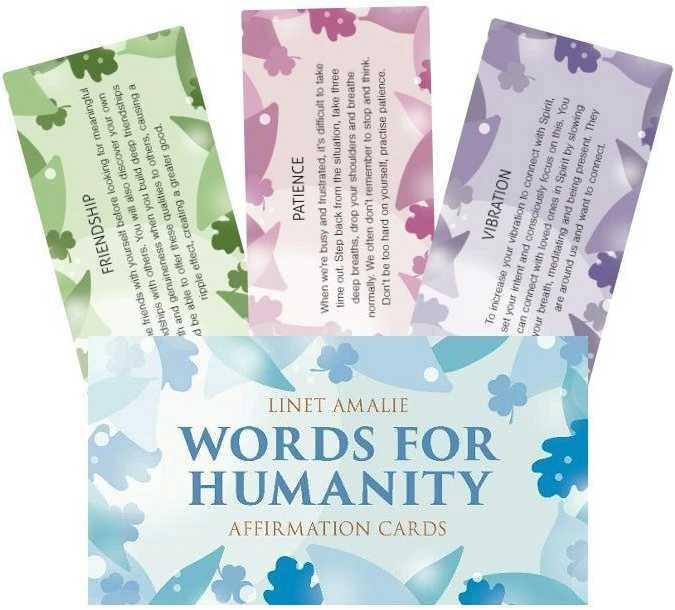 Animal Dreaming Words For Humanity Afirmacijų Kortos
