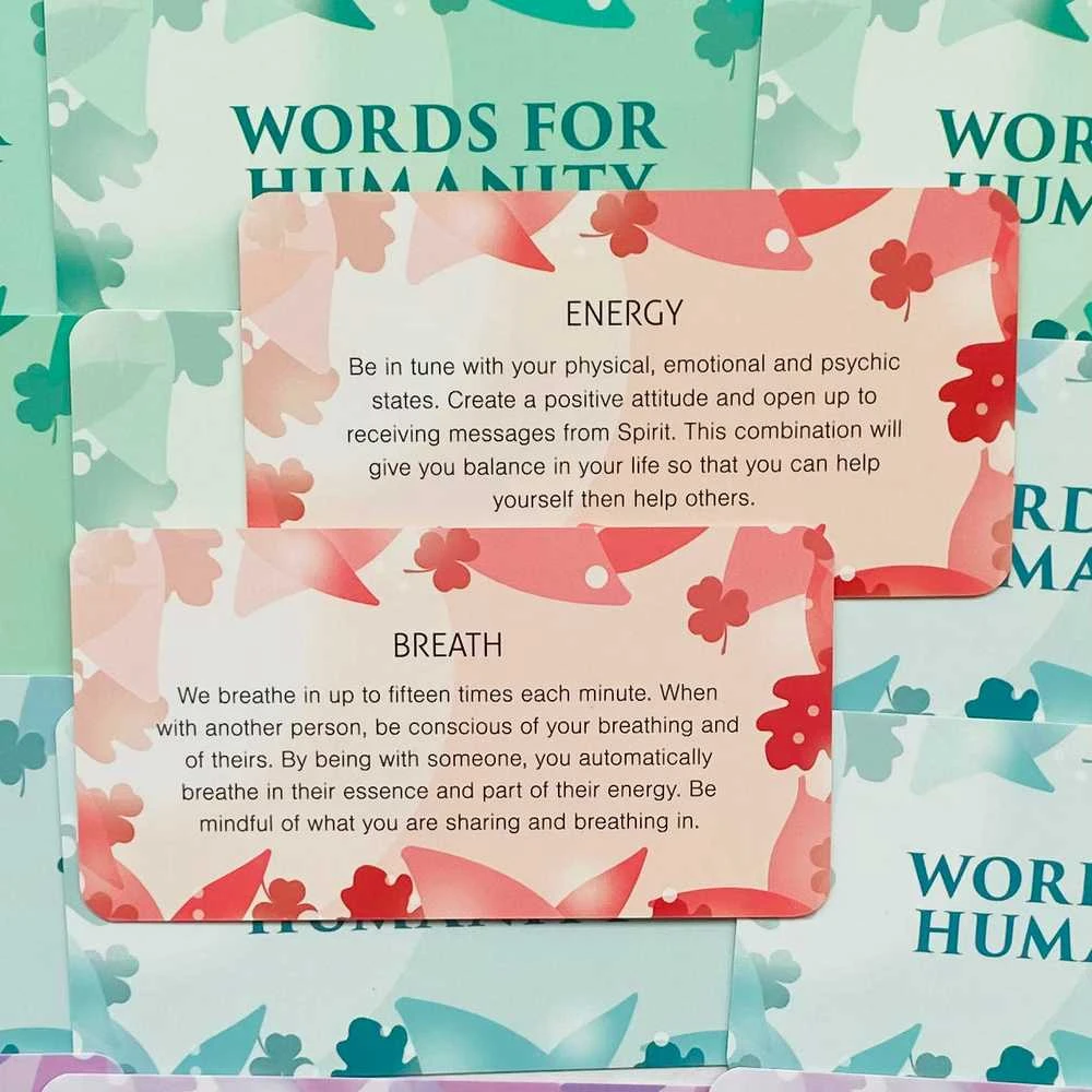 Animal Dreaming Words For Humanity Afirmacijų Kortos