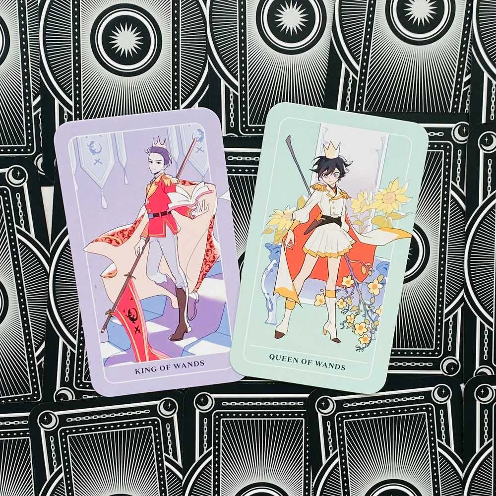 Simon Element Element Anime Tarot Kortos Simon