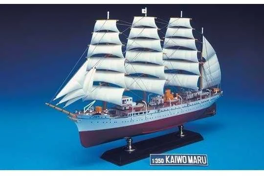 Aoshima burlaivis Kaiwo Maru 4 stiebų laivas 1/350 modelis