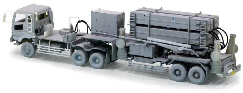 Aoshima JASDF Patriot PAC-3 raketų paleidimo stotis 1/72 modelis