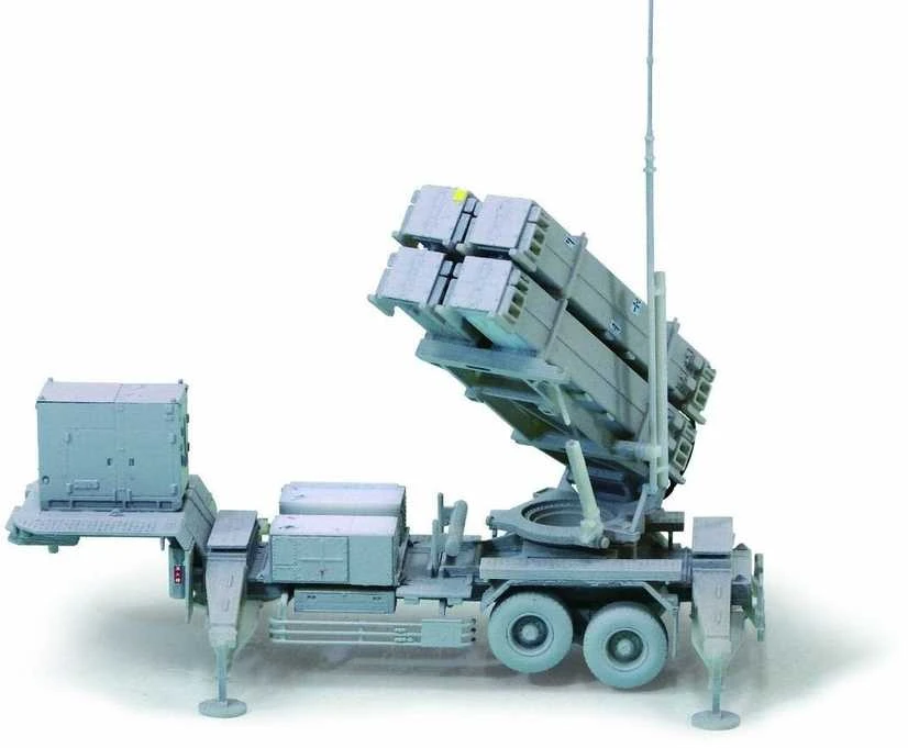 Aoshima JASDF Patriot PAC-3 raketų paleidimo stotis 1/72 modelis