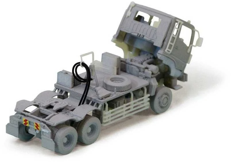Aoshima JASDF Patriot PAC-3 raketų paleidimo stotis 1/72 modelis