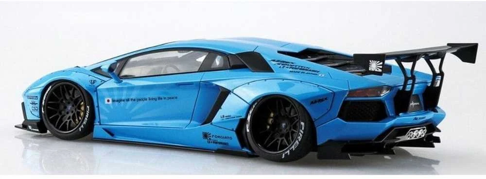 Aoshima LB-Works Lamborghini Aventador Ver.1 surenkamas plastikinis modelis