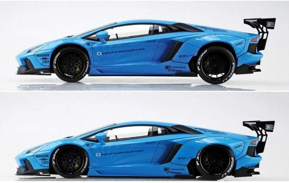 Aoshima LB-Works Lamborghini Aventador Ver.1 surenkamas plastikinis modelis