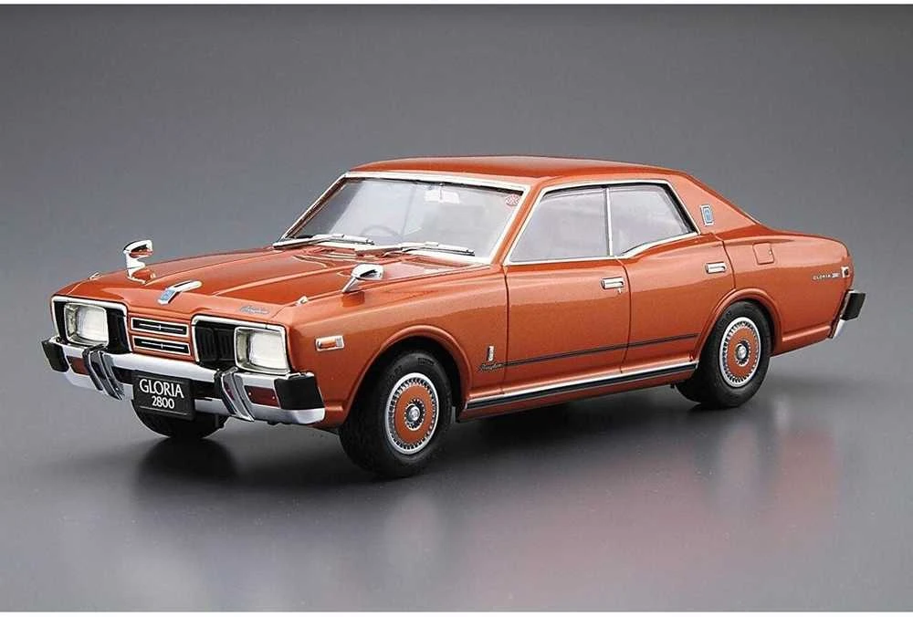 Aoshima Nissan Cedric Gloria 280E Brougham '78 1/24 modelis
