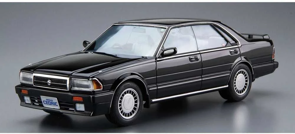 Aoshima Nissan Cedric/Gloria Y31 '87 Turbo 1/24 surenkamas plastikinis modelis