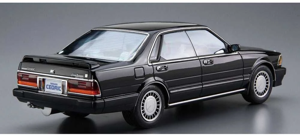 Aoshima Nissan Cedric/Gloria Y31 '87 Turbo 1/24 surenkamas plastikinis modelis