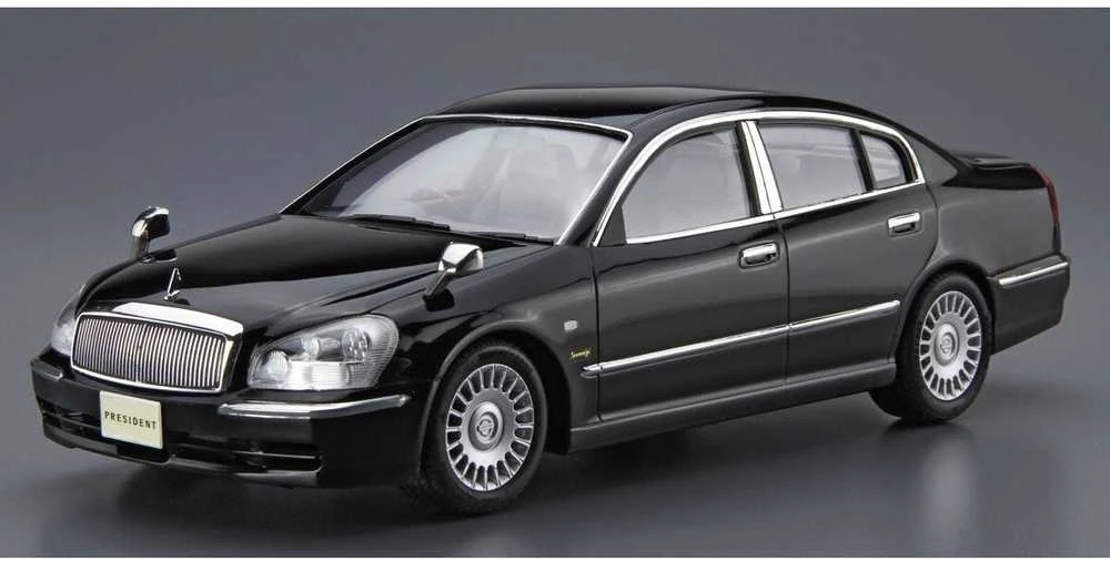 Aoshima Nissan F50 Cima/President 2003 1:24 plastikinis surenkamas rinkinys
