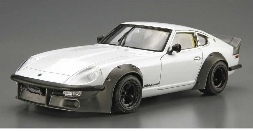 Aoshima Nissan Fairlady Z S30 Aero Custom '75 1/24 modelis
