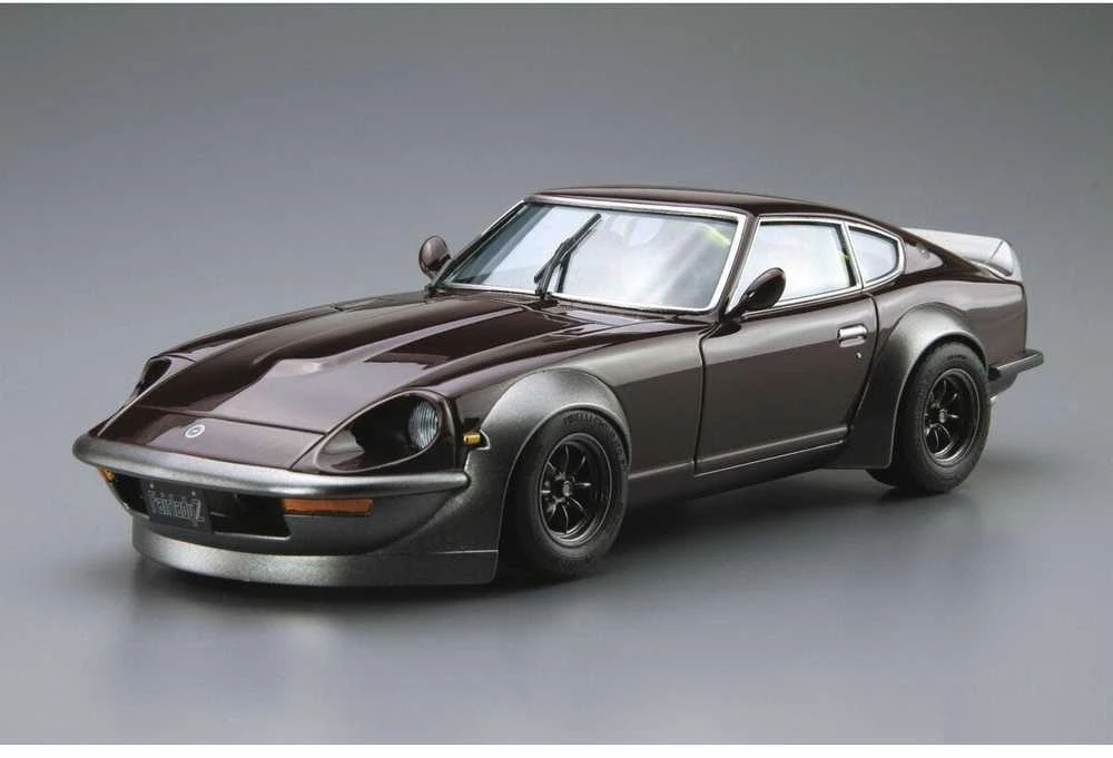 Aoshima Nissan Fairlady Z S30 Aero Custom 1975 1/24 modelis
