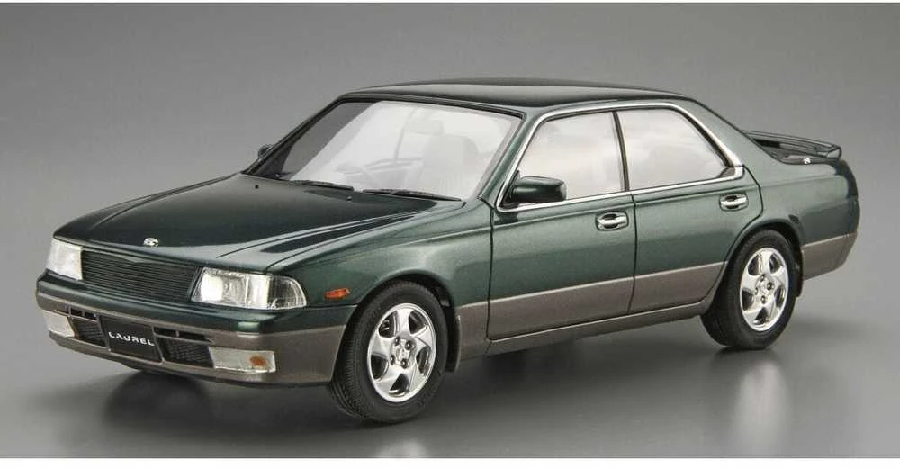 Aoshima Nissan Laurel GC34 '93 Medalist V/Club S 1/24 modelio rinkinys