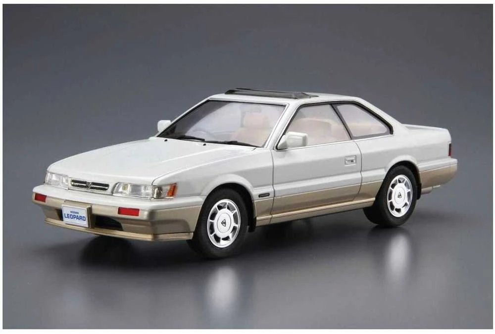 Aoshima Nissan Leopard F31 (1990) 1/24 plastiko surinkimo rinkinys 05739