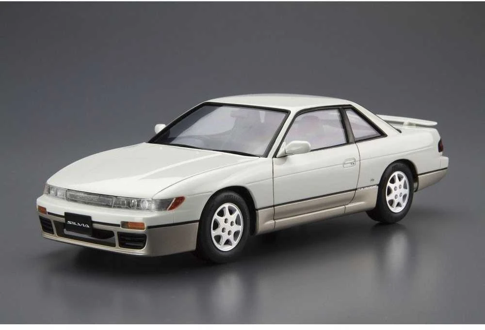 Aoshima Nissan Silvia PS13 K's Dia 1991 plastikinis 1/24 rinkinys