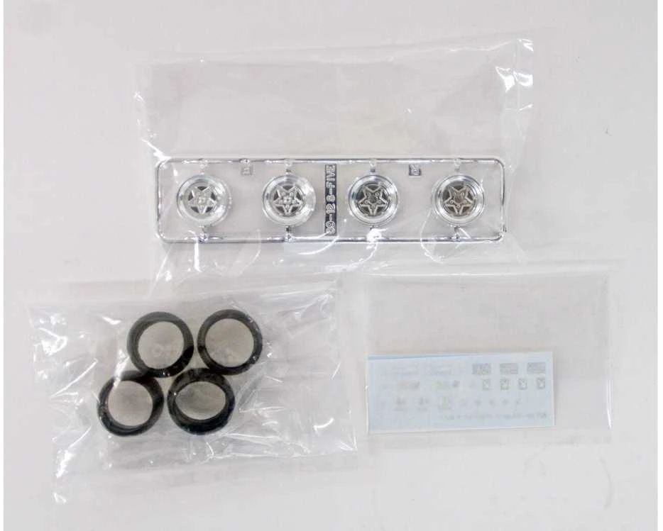 Aoshima Star 5 ratlankių rinkinys 14" (5H), 1/24, 05439