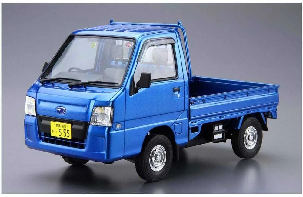 Aoshima Subaru Sambar TT2 2011 1/24 plastikinis surinkimo rinkinys