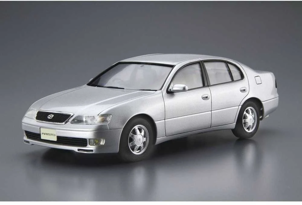 Aoshima Toyota Aristo JZS147 1991 1/24 plastikinis modelio rinkinys