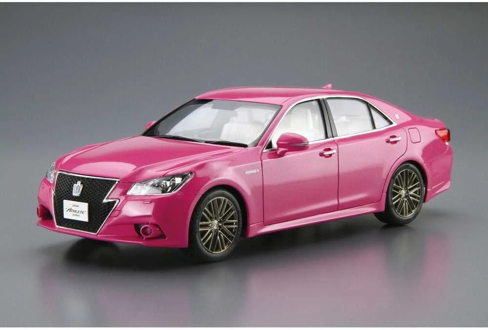 Aoshima Toyota Crown Athlete G 2015 1/24 surenkamas plastikinis modelis 05876