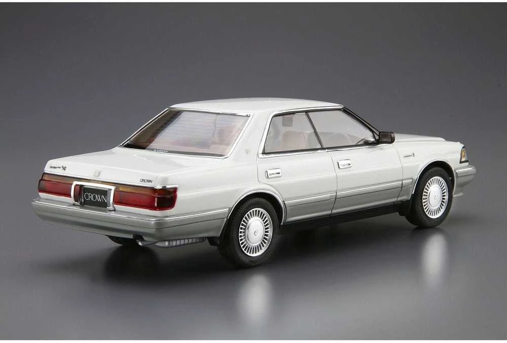 Aoshima Toyota Crown Royal Saloon UZS131 1989 1/24 plastikinis modelis