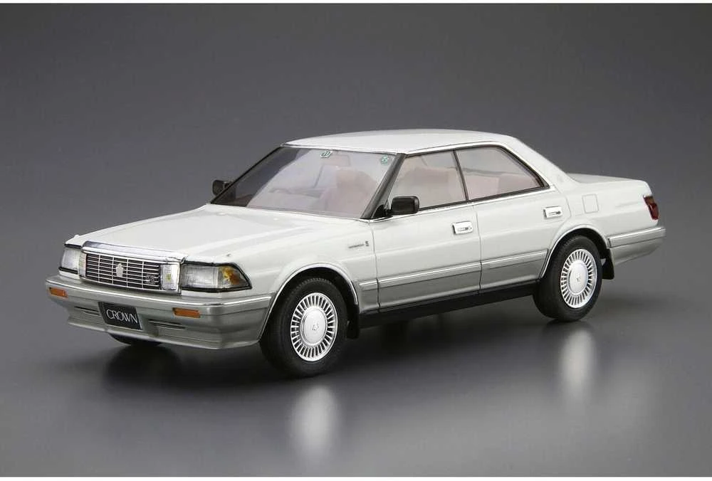 Aoshima Toyota Crown Royal Saloon UZS131 1989 1/24 plastikinis modelis